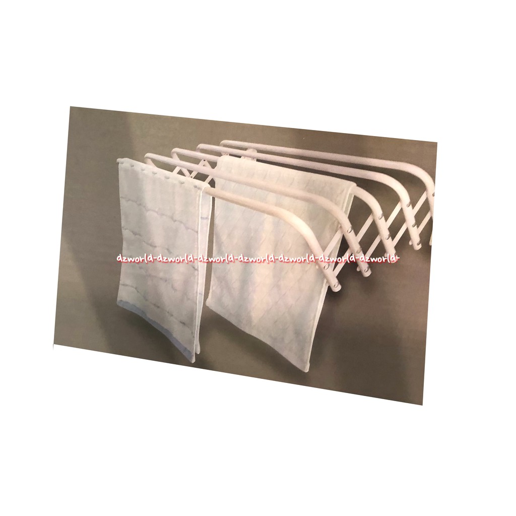 Krisbow Towel Rack 60cm Tempat Jemur Handuk Bisa Dilipat