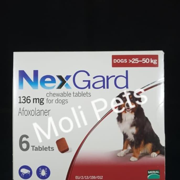 NEXGARD OBAT KUTU ANJING SIZE XL (25-50KG)