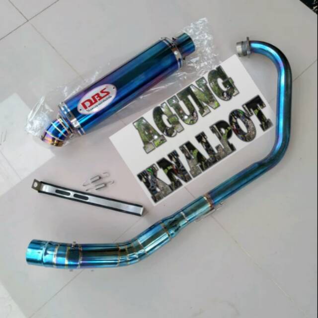 KNALPOT RACING BLUEMOON SILENCER DBS BLUEMOON TIGER VIXION CB OLD