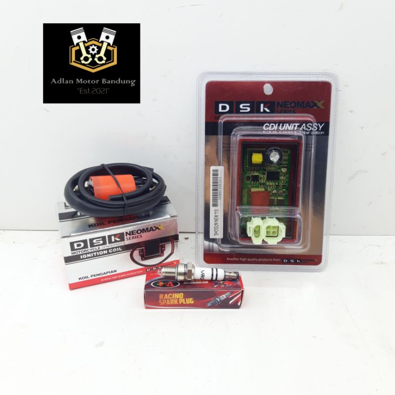 PAKET RACING CDI KOIL COIL DAN BUSI SHOGUN 110 KEBO GL PRO NEOTECH MEGAPRO LAMA MEGAPRO PRIMUS DSK