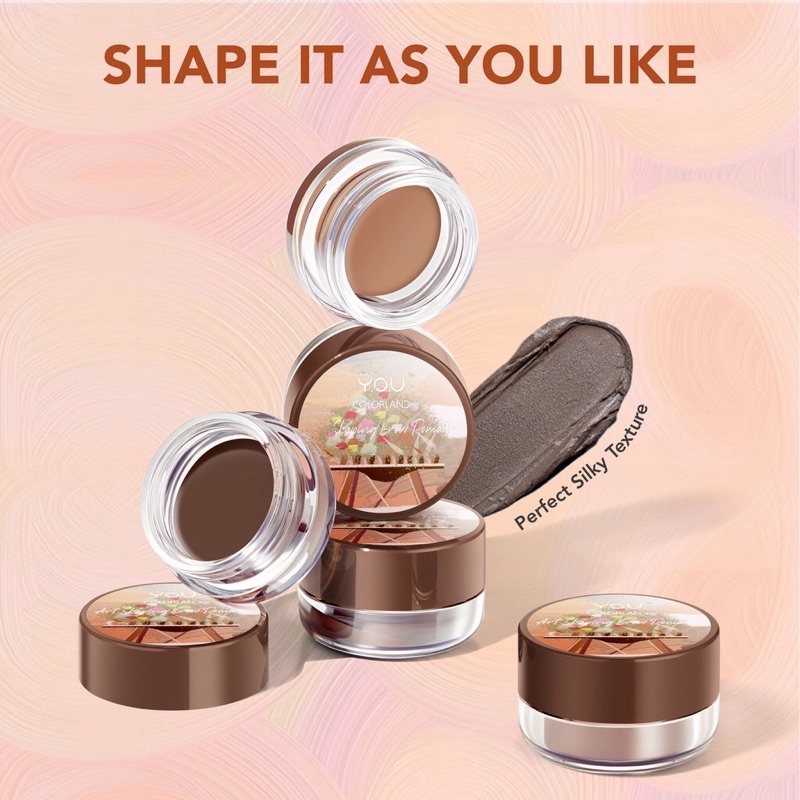 YOU COLORLAND Art Shaping Brow Pomade