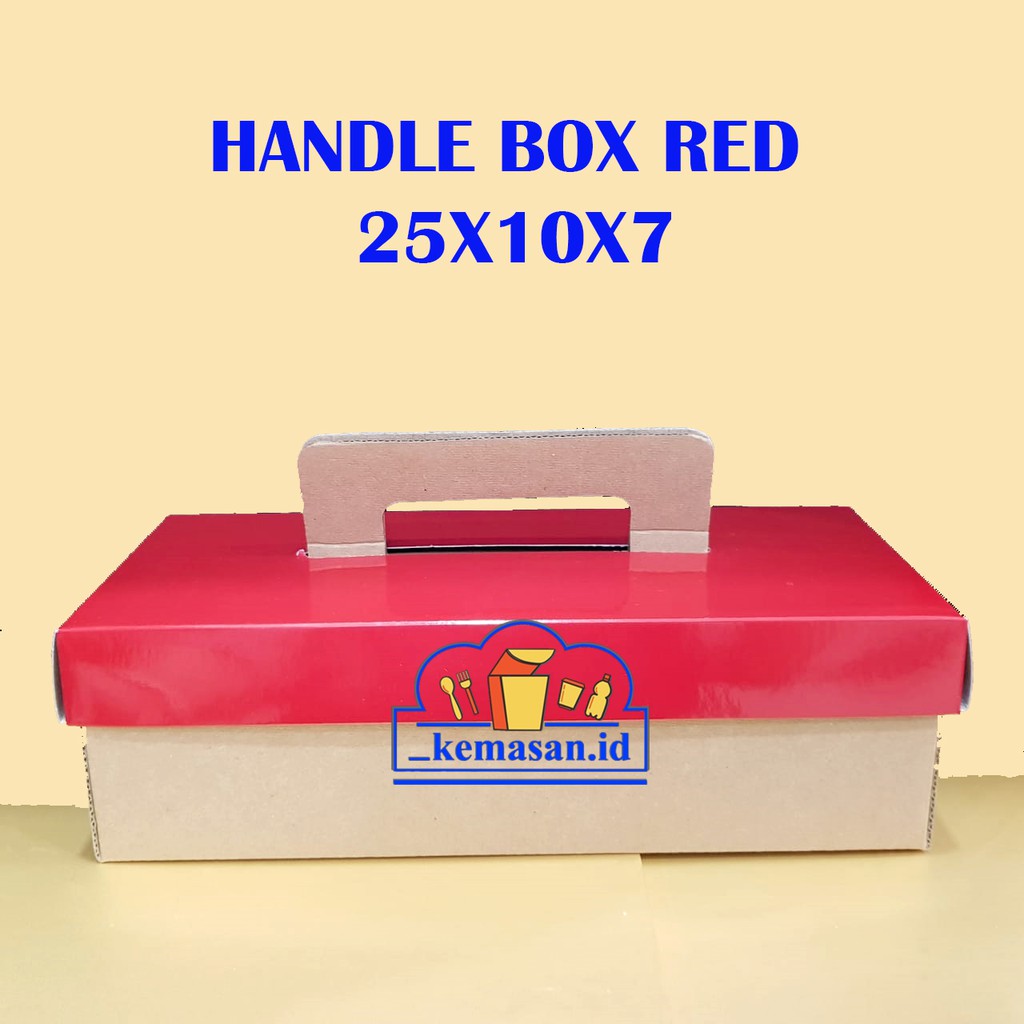 

HANDLE BOX MERAH/MARMER 25X10X7