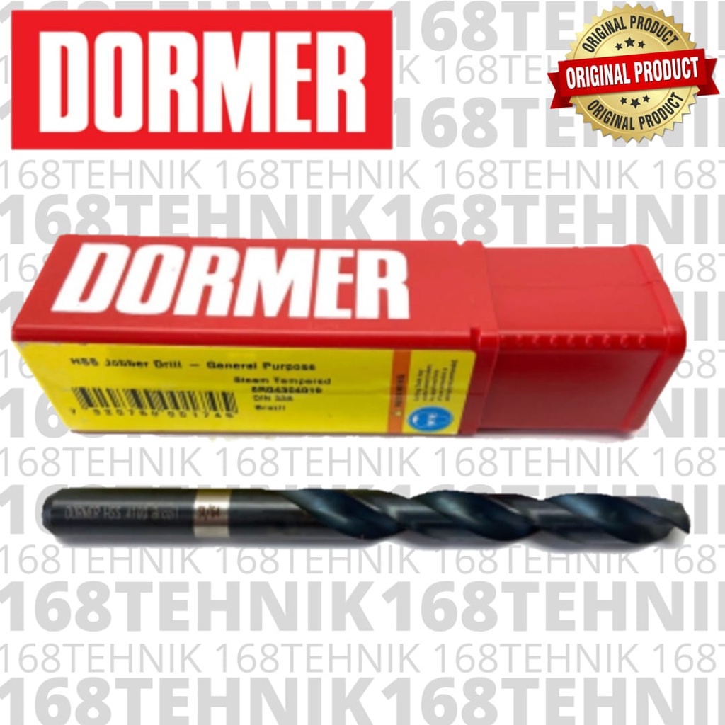Mata Bor Besi Dormer A100 8.0 mm / HSS JOBBER DRILL / Matabor Dormer
