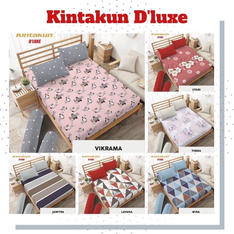 RC Kintakun D'luxe Sprei 180x200 Kusuma Gauri Fiji Citra Arunika Gandari