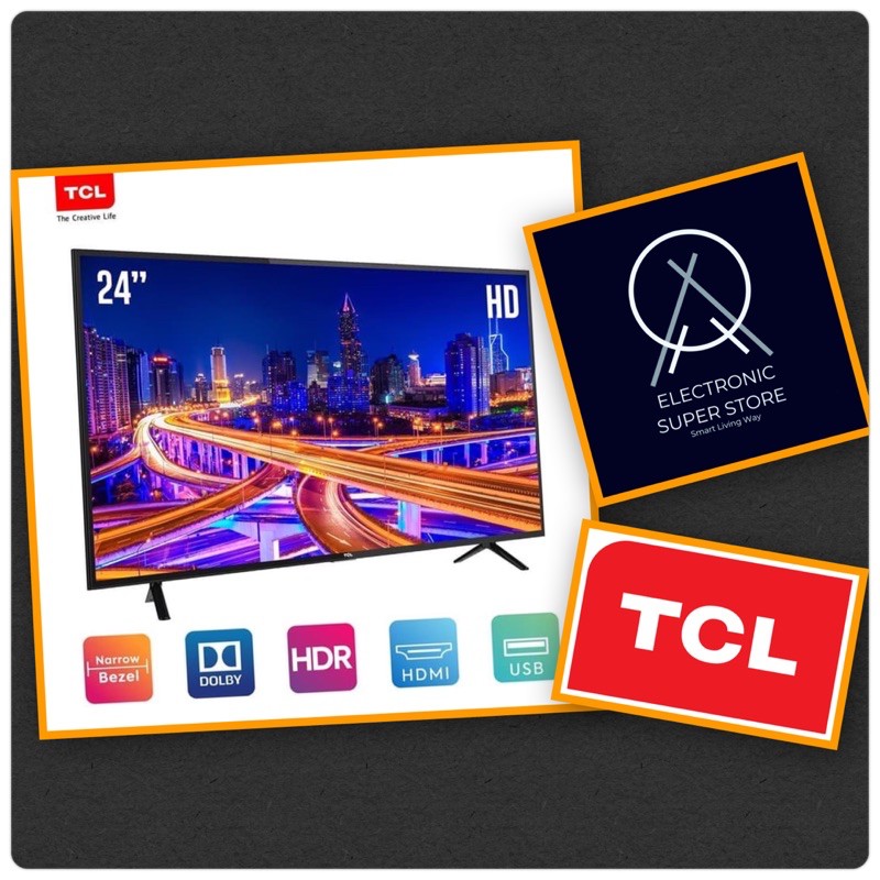 TV LED 24INCH TCL L24D310 USB HDMI MOVIE