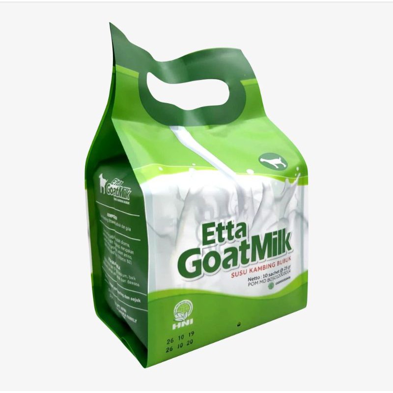 

Etta Goat Milk Susu Kambing HNI-HPAI 100% ORIGINAL