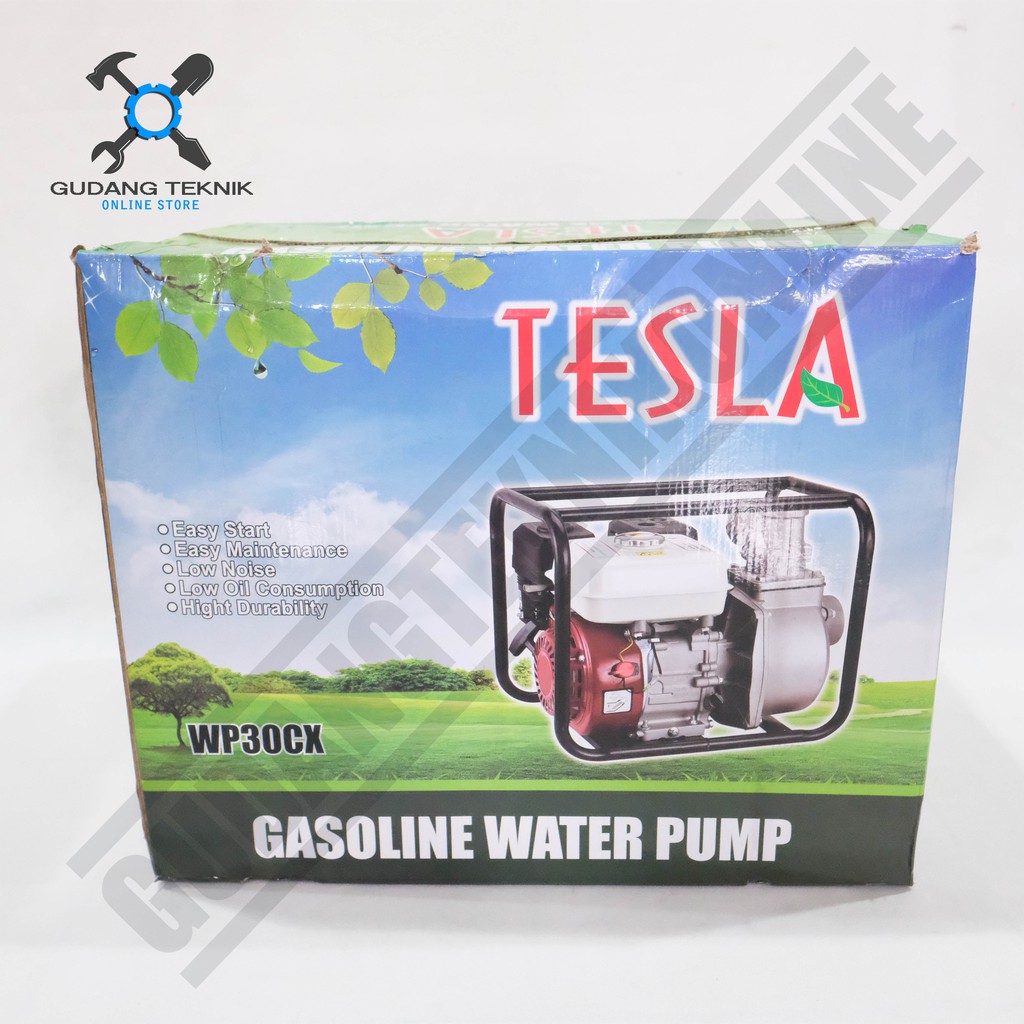 Water Pump Tesla WP20CX - WP30CX / Mesin Pompa Air Sawah Tesla 2&quot; 2inch - 3&quot; 3inch