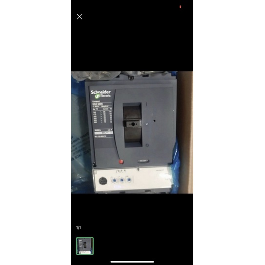 MCCB SCHNEIDER 3pole NSX 400N 400A