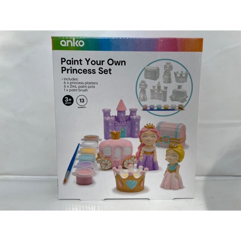 

Paint Your Own Pricess Set