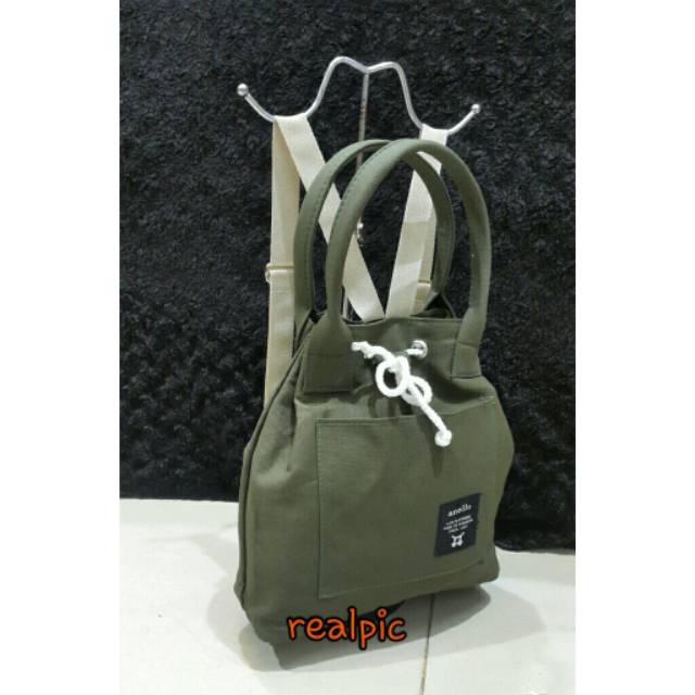 READY STOK! BACKPACK TASRANSEL TASBERANAK MOX TULIP SET TANPABONEKA ANELLO TWOTONE TP C5 N9A8