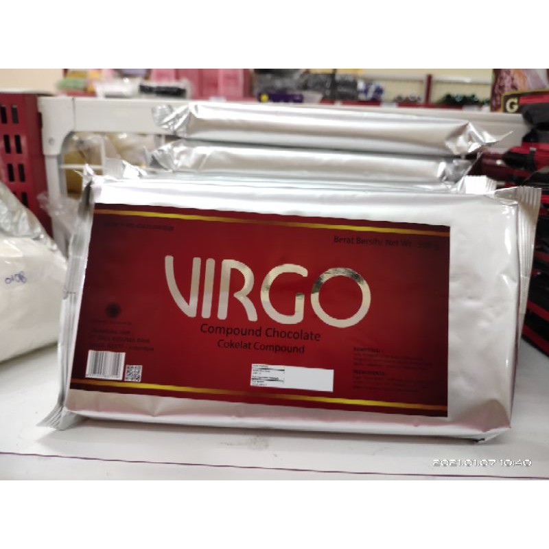 

Virgo chocolate compound 500gr