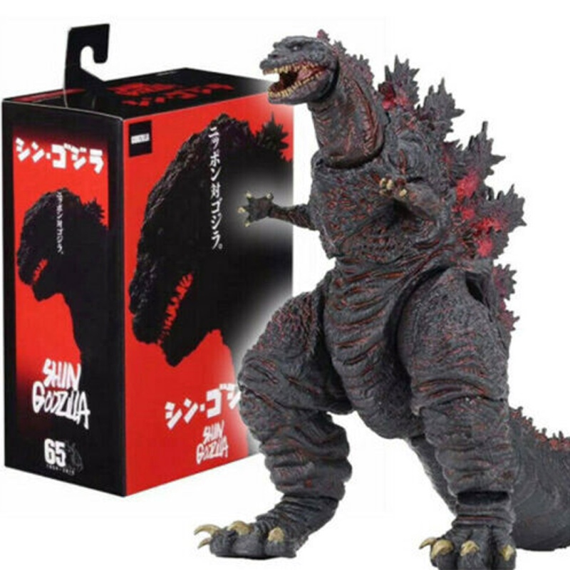 Monster PVC Godzilla King 7 &quot;Shin Action Figure Desktop Hadiah Model Mainan Ornamen