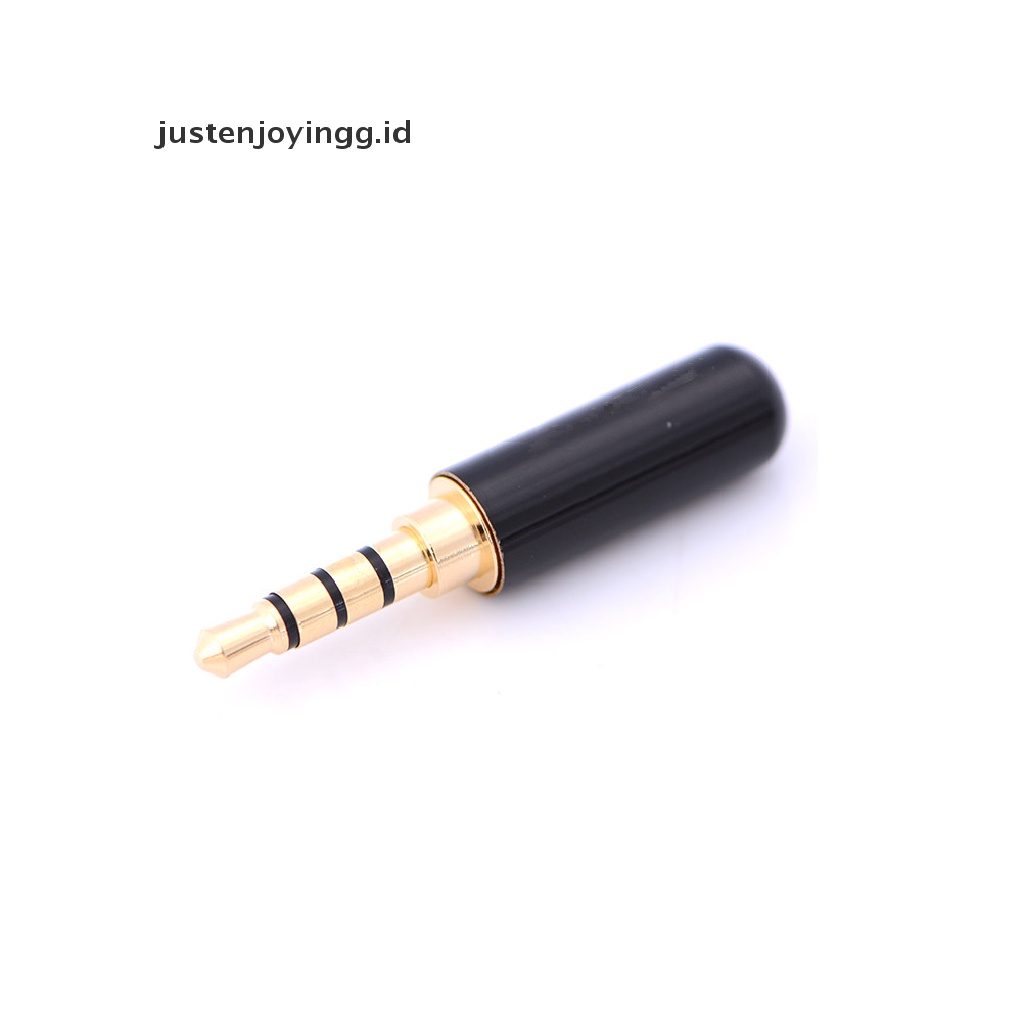 Justenjoyingg.id / 4 Pole Jack Plug Audio 3.5mm Male stereo mini Untuk earphone / headphone   Plug Jack Audio 3.5mm 4 Pole Male stereo Untuk earphone / headphone  4 Pole 3.5mm