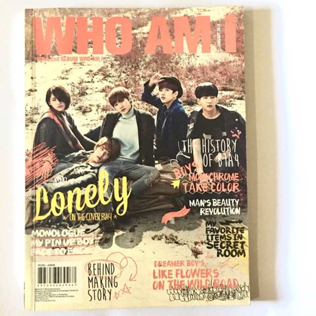B1A4 WHO AM I album only