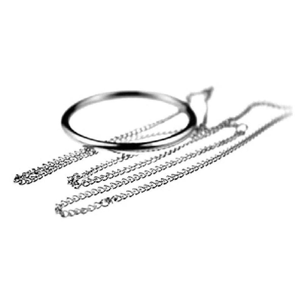 [Elegan] Cincin Ajaib Kinerja Panggung Aksesori Pesulap Mainan Anak Untuk Anak-Anak Mainan Puzzle Jarak Dekat Cincin Simpul Logam