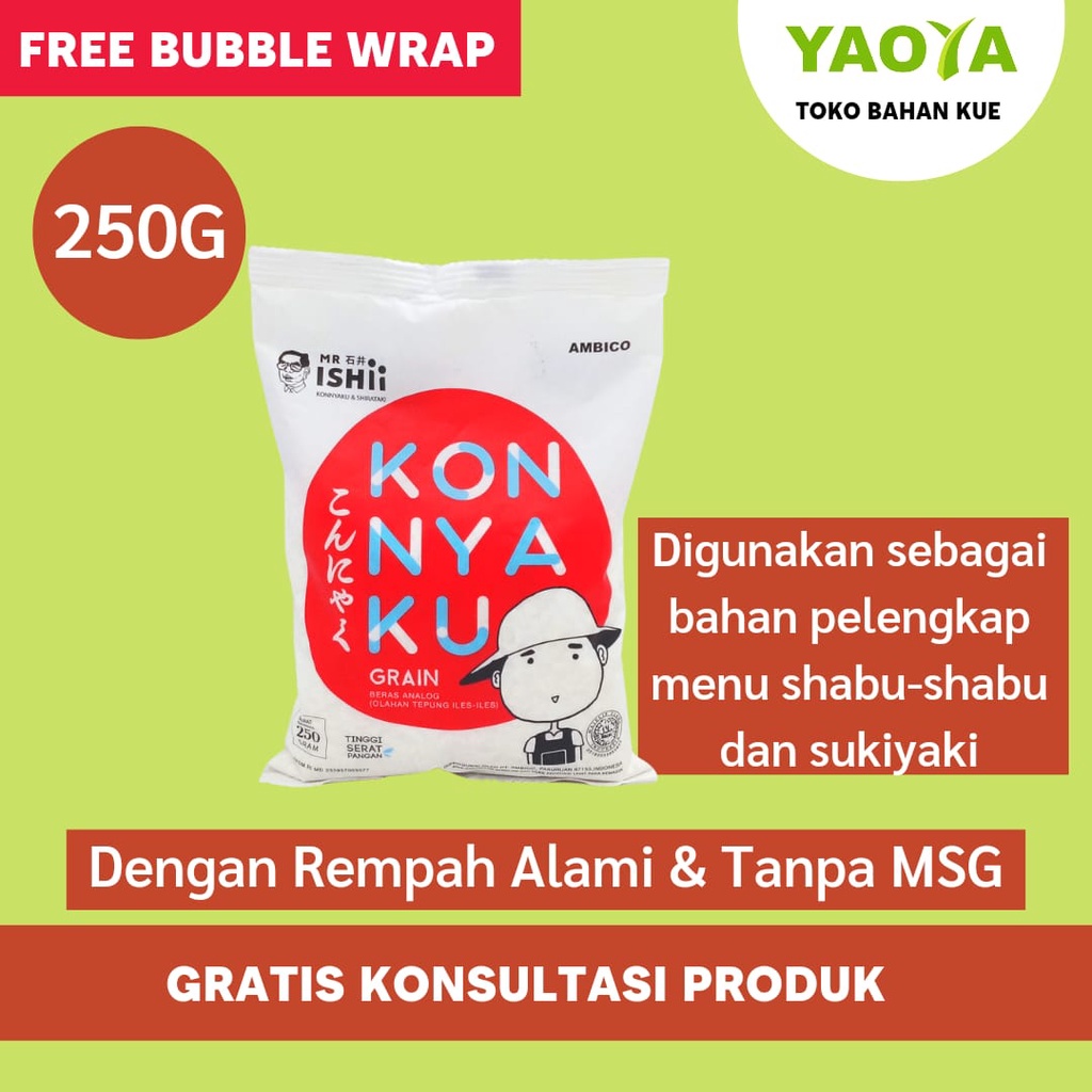 

AMBICO KONNYAKU GRAIN 250G
