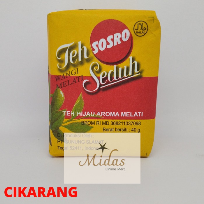 

Teh Sosro Seduh 40 gram