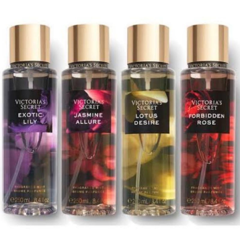 VICTORIA'S SECRET VS FRAGRANCE BODY MIST 250 ML COCONUT PASSION BARE VANILLA AQUA KISS LOVE SPELL ADDICT STRAWBERRIES &amp; CHAMPAGNE VELVET PETALS RUSH SECRET CHARM PEAR GLACE AMBER ROMANCE PURE SEDUCTION ROMANTIC TEMPTATION MIDNIGHT BLOOM RADIANT BERRY MIX