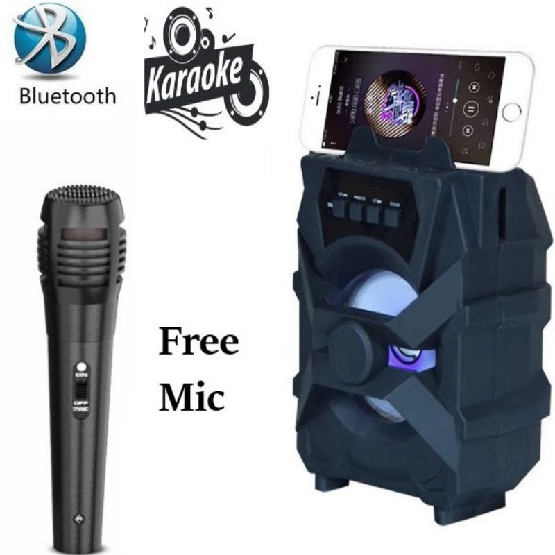 COD SPEAKER BLUETOOTH KARAOKE HF S288/XTM-5009 BONUS MIC KABEL/SPEAKER KARAOKE MINI/SPEAKER MURAH/SP