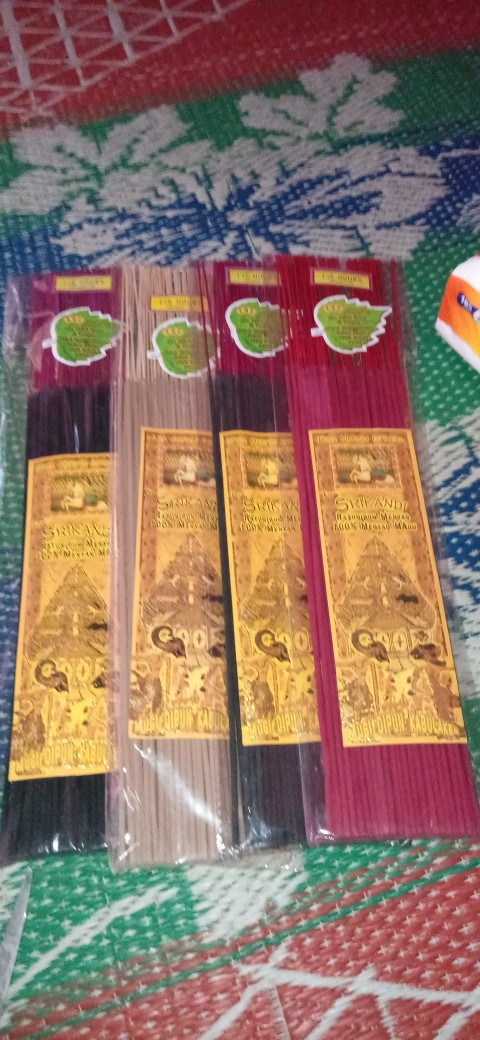 Dupa Hio Cendana Chandan Pounch Isi 50 Batang By India Darshan