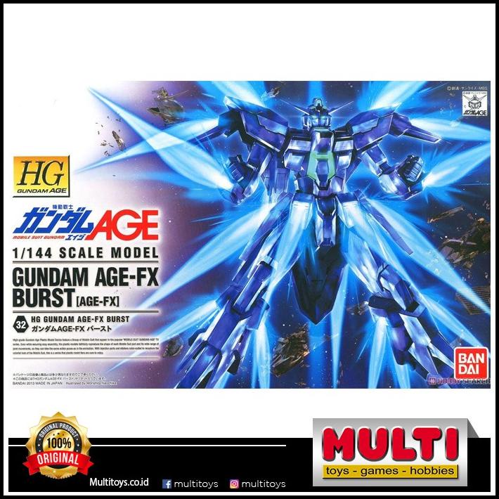 GUNDAM HG BURST AGE-FX 1 80752/57389