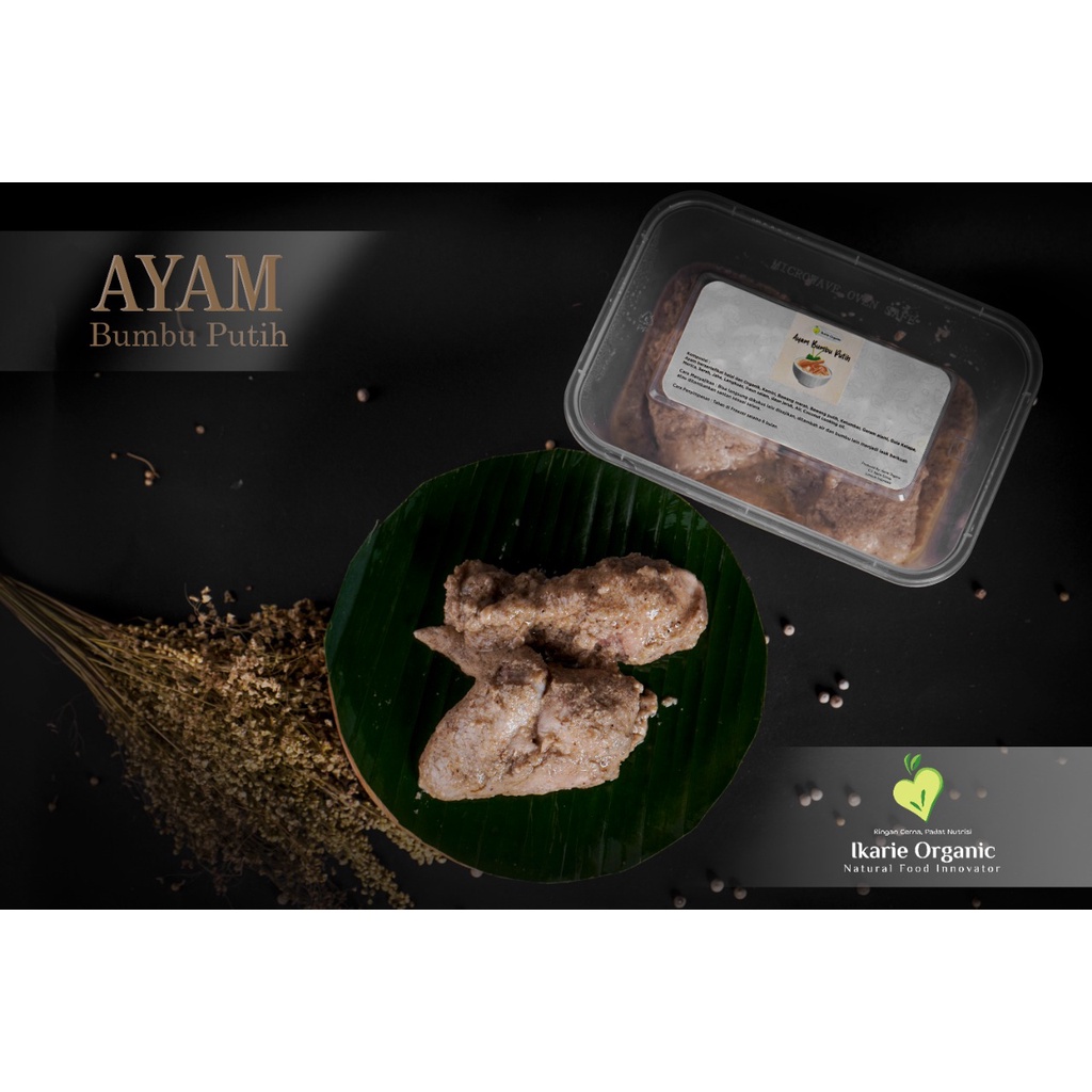

Ayam Bumbu Putih Ikarie Organic