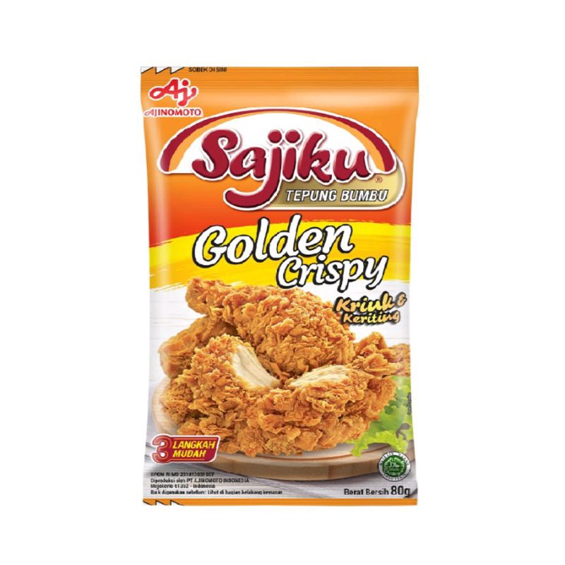 

bumbu instan sajiku golden crispy 80gr