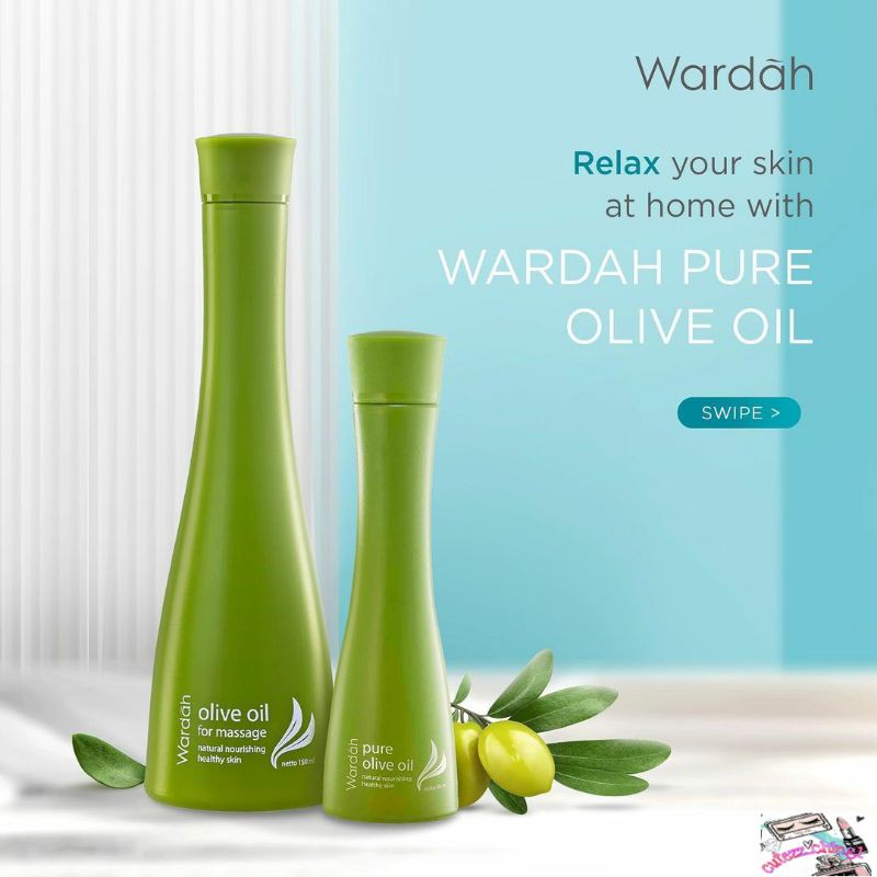 ☃Cutezz_Ching1☃Wardah Olive Oil for Massage 150 ml