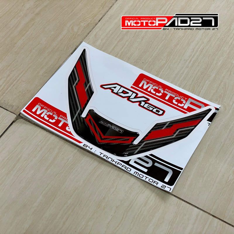 Stiker Spakbor Depan ADV 160 Sticker ADV 160 Cover Spakbor Depan ADV 160 Resin