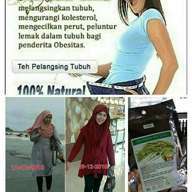 

Teh Daun Jati Cina/Teh pelangsing