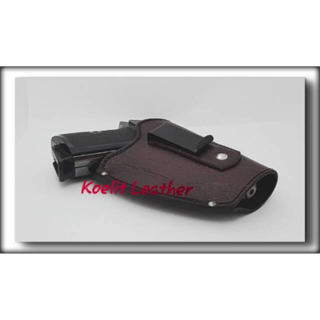 Holster kulit,Sarung Pistol selip,Sarung Pistol kulit Asli,Makarov,Walther Ppk