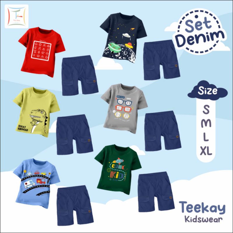 TEEKAY SET DENIM