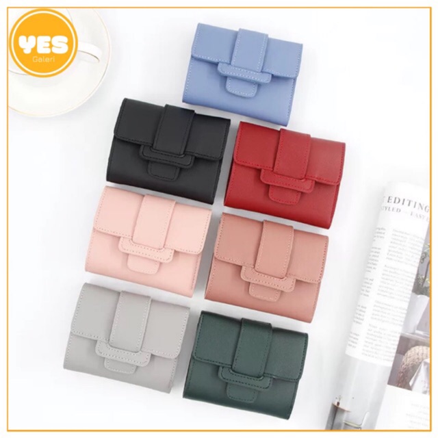 Dompet Wanita DL18 Impor KOREA Murah Lipat Kecil Lucu Dan Cantik