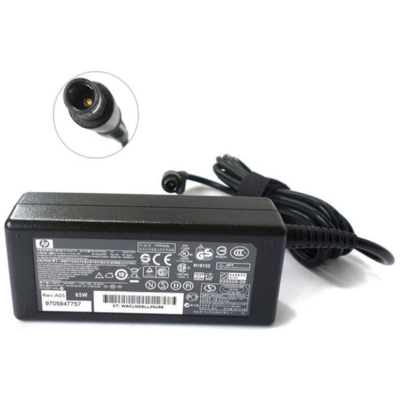 Adaptor Charger Laptop HP Compaq CQ40 CQ41 CQ42 CQ43 CQ35 Original