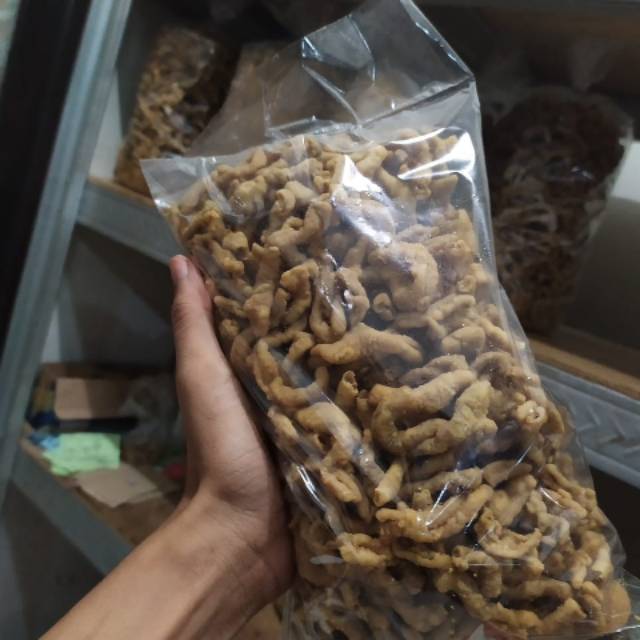 Kripik usus ayam 1/2Kg