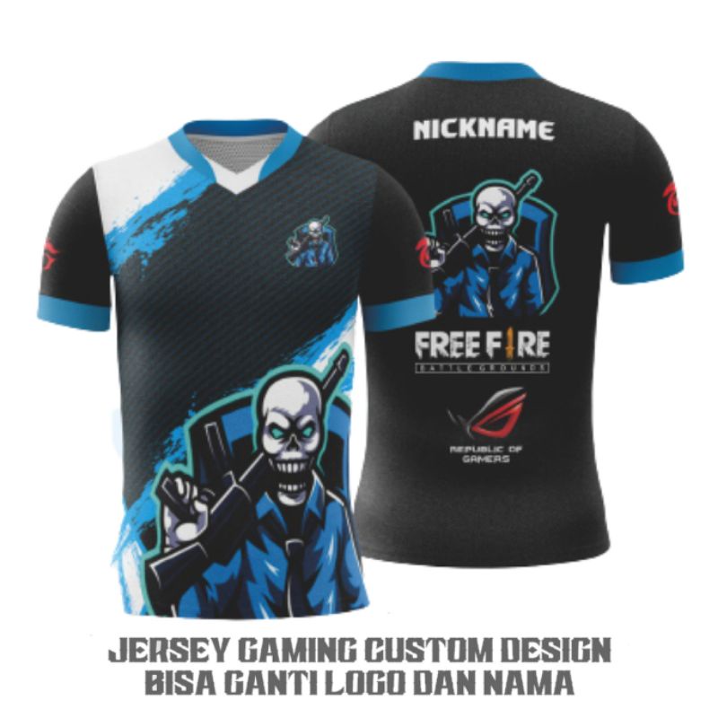 Kaos Jersey Geming Esport custom squad mobile legend,pubg,free fire