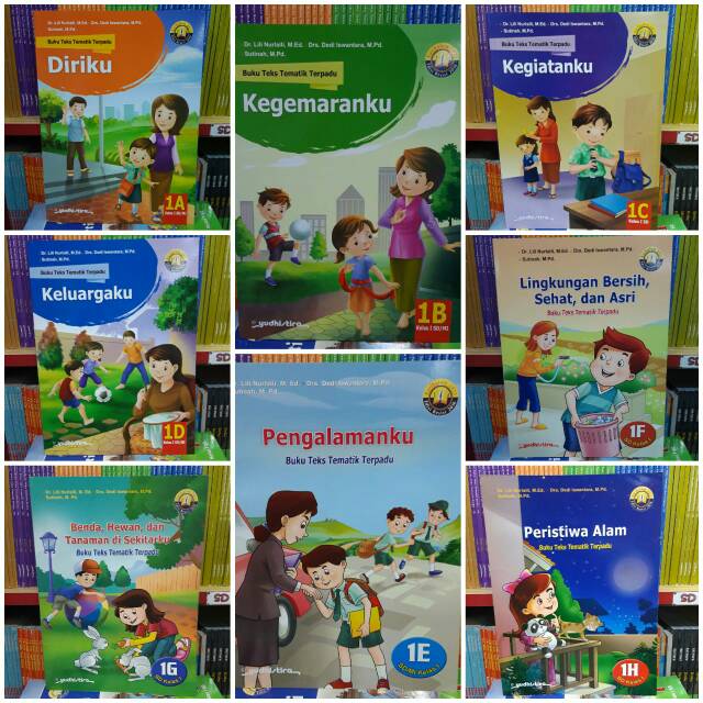 PAKET TEMATIK YUDHISTIRA KELAS 1 SD KURIKULUM 2013
