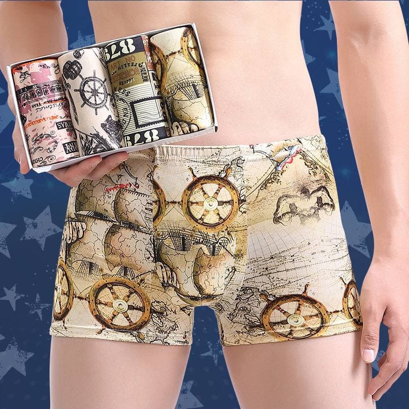 HD- Harga 1 Pcs  [ |Boxer Cowo| Celana Dalam Pria Dewasa Boxer Sport  High Quality Premium Satuan ] cd30-Motif 6