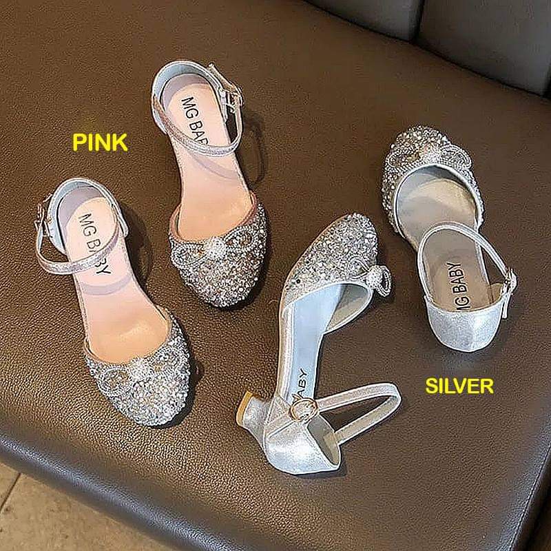 Sepatu High Heels Anak Perempuan Blinky Ribbon