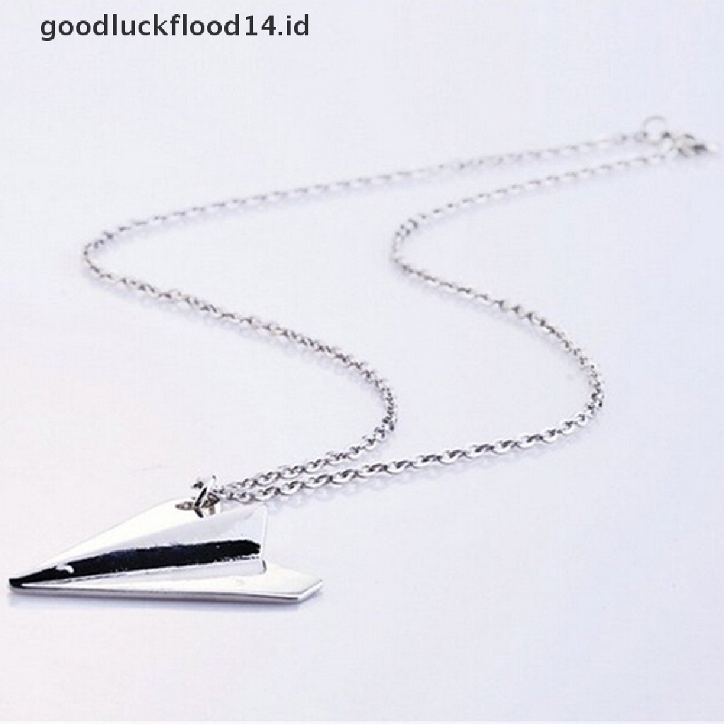 [OOID] Harry Style Paper Airplane Pendant Necklace Jewelry Chain Collar Choker Necklace ID