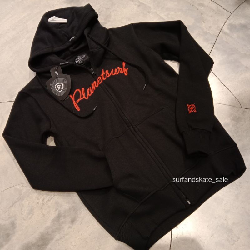 Hoodie Planet Surf Original Mjmp Connection 211C Black