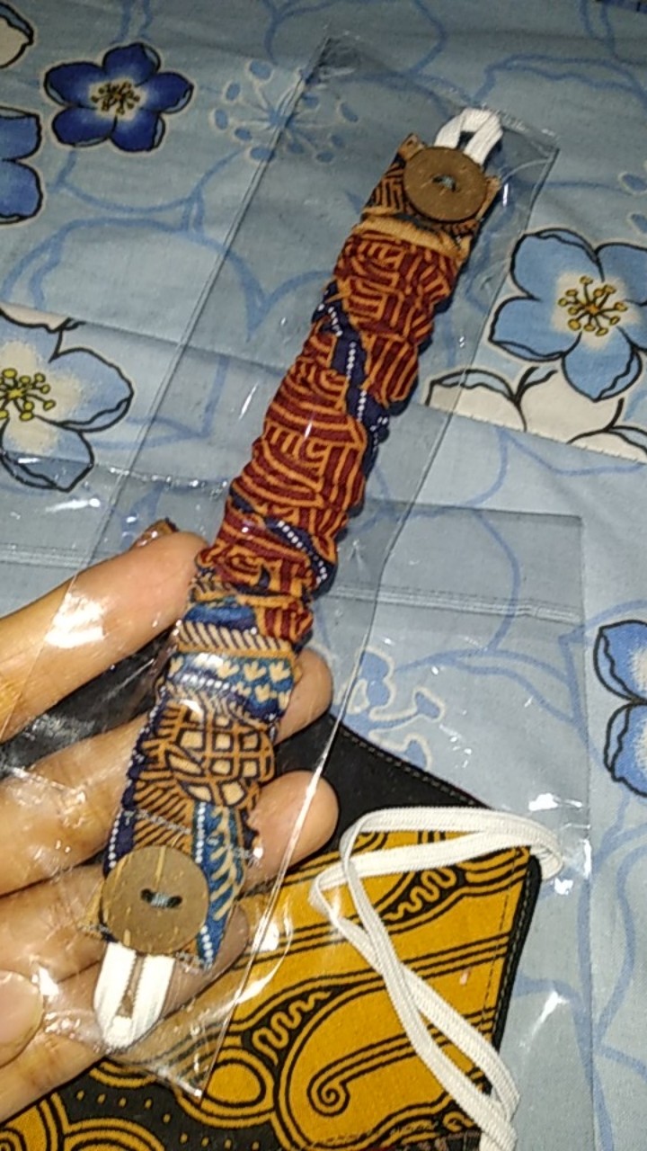 Cod Masker Dan Konektor Masker Batik Solo Bolak Balik Dua Lapis Jahitan Rapi Non Medis Washable