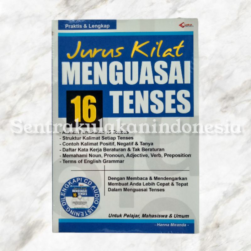 Laskar Aksara | Buku Jurus Kilat Menguasai 16 Tenses