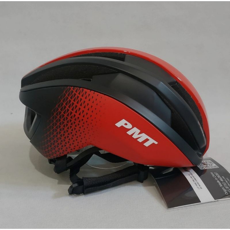 Helm PMT PUDI / Helm Sepeda Gowes Road Bike EPS Foam PVC Merk PMT PUDI Titanium Black UNISEX