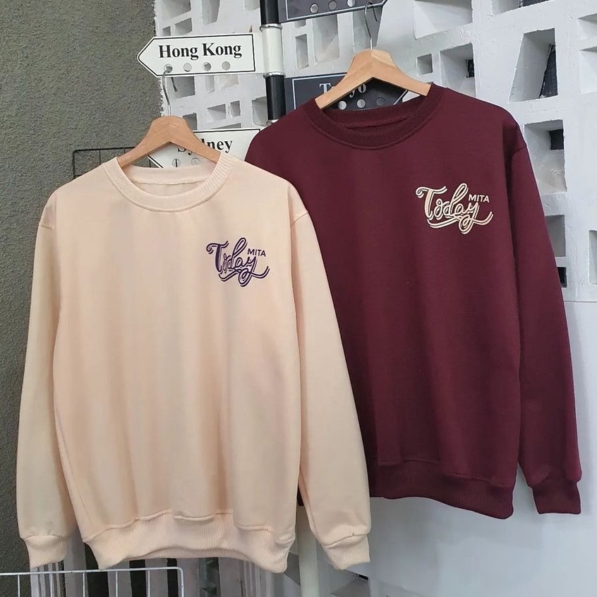 Today Sweater - Hoodie Sweater Unisex Terbaru