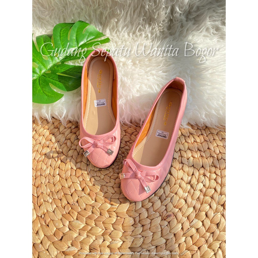 Gratica Sepatu Wanita Flat Shoes AP 51 &quot;Sol Tebal 3cm&quot;