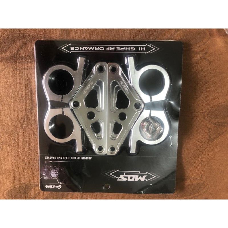 BREKET LAMPU DEPAN KUPING DUDUKAN BULAT DAYMAKER 6 7 INCH AS 31 TIGER MEGAPRO CB VERZA GL PRO WIN DI