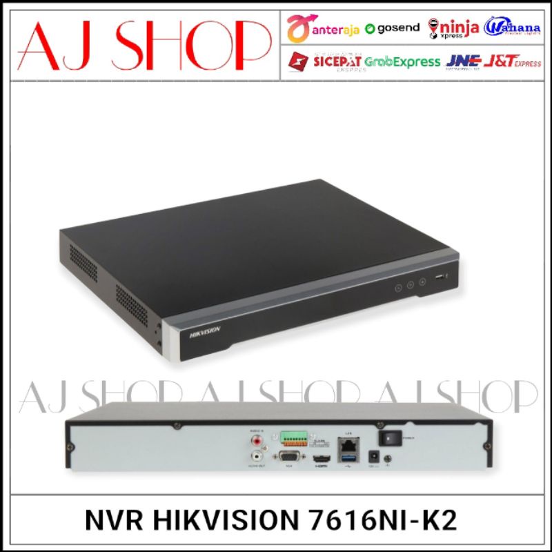 Hikvision DS-7616NI-K2 NVR Hikvision 16CH 7616NI K2 4K H.265 Series