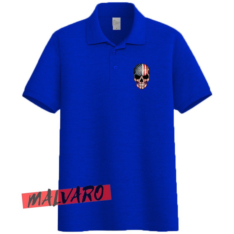 MALVARO Polo Shirt / Polo Shirt Pria / Kaos Kerah Pria / Kaos Polo / Tshirt Pria N-9 (CL)