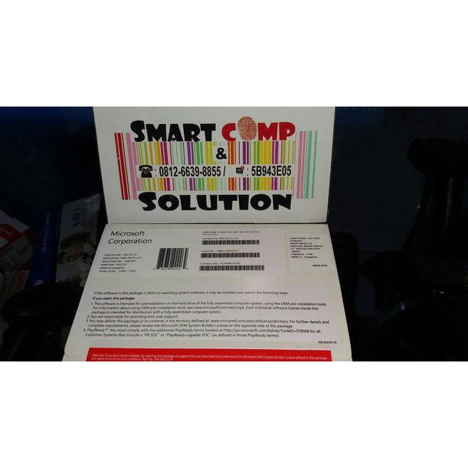 Yang Dicari] Windows 10 Home Original 64Bit Eng Intl1Pk Dsp Oei Dvd